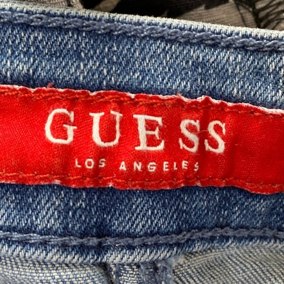 Guess Logo Tape Skinny Jeans - Picture 8 of 8